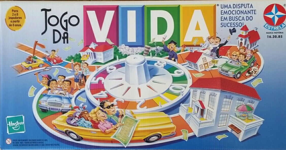 Jogo da Vida  (2-6) board game collectible [Barcode 7896027531848] - Main Image 1