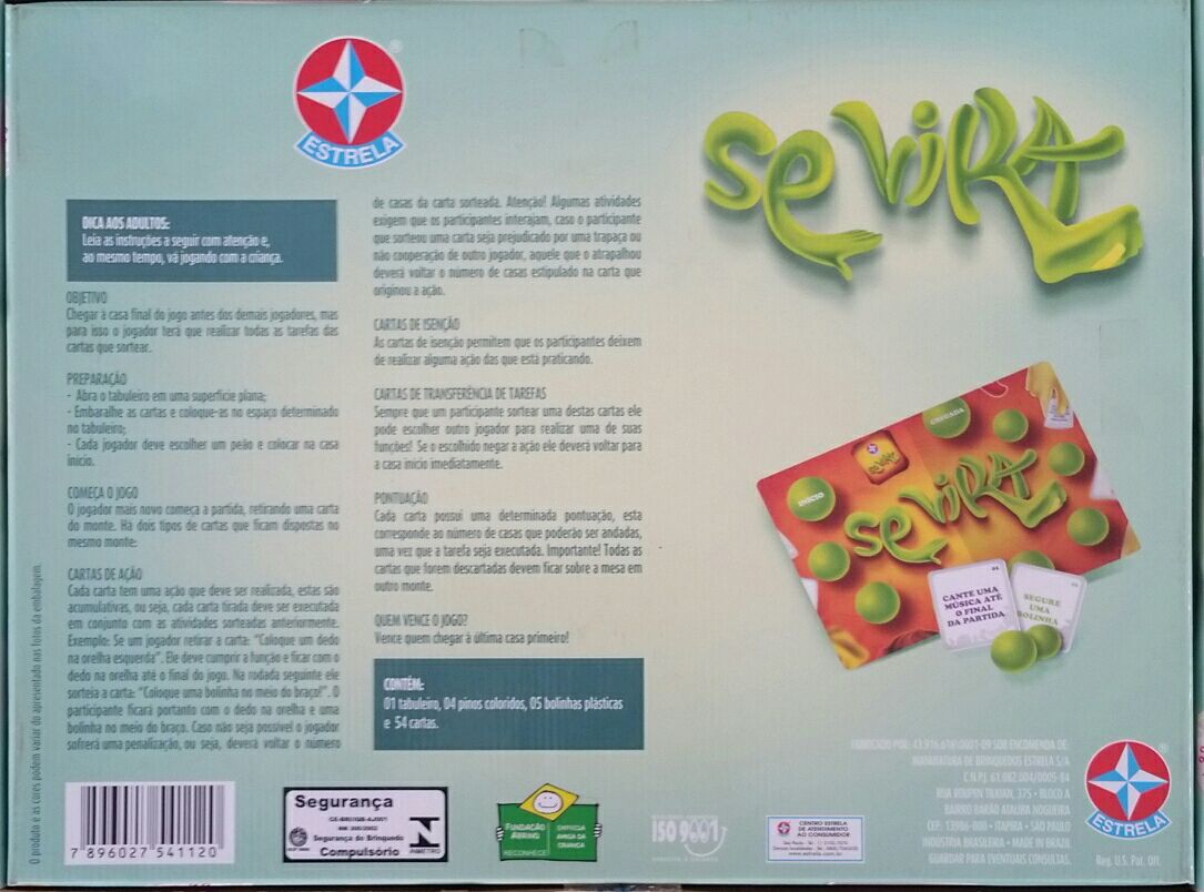 Se Vira  (2-4) board game collectible [Barcode 7896027541120] - Main Image 2