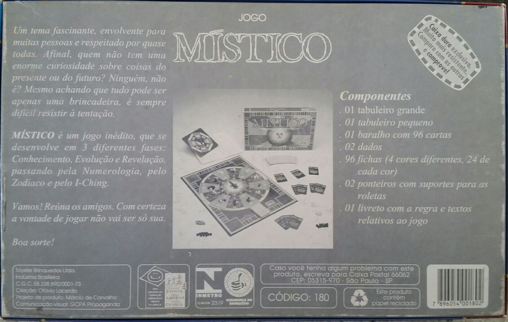 Místico  (2-4) board game collectible [Barcode 7896054001802] - Main Image 2