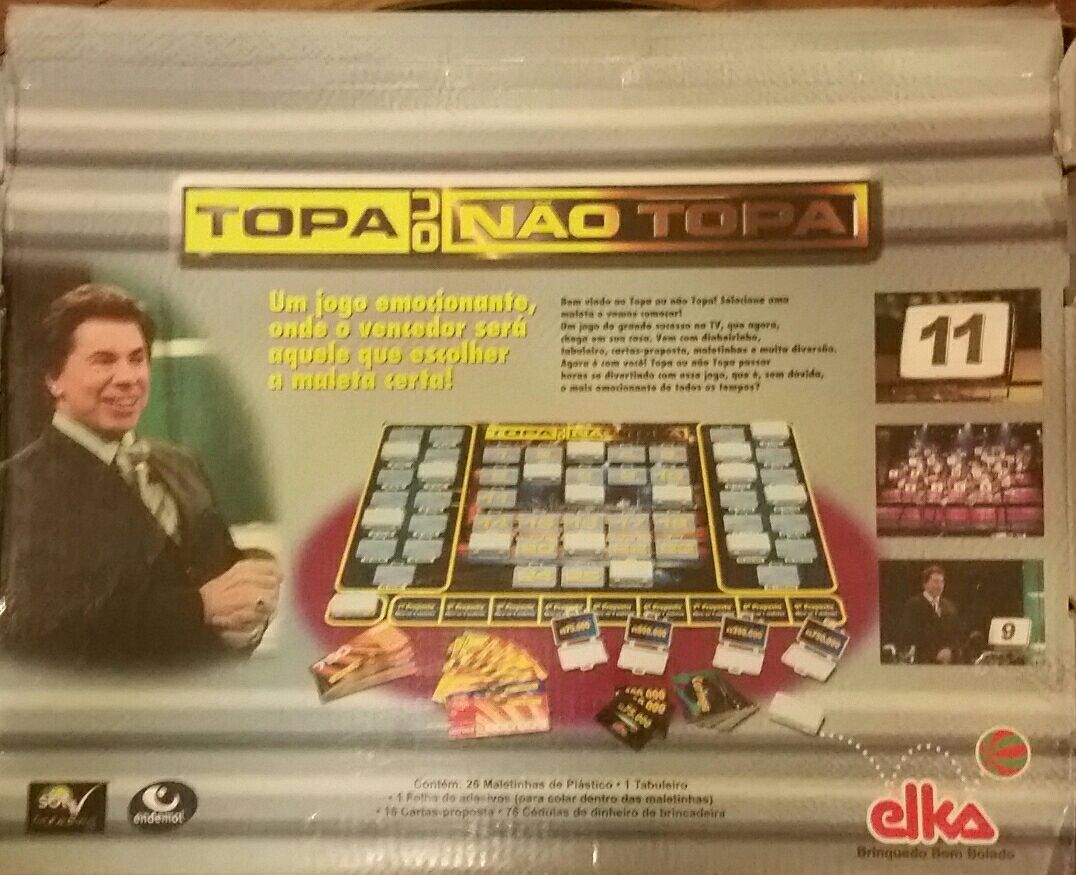 Topa ou Não Topa  (2) board game collectible [Barcode 7896448156507] - Main Image 2