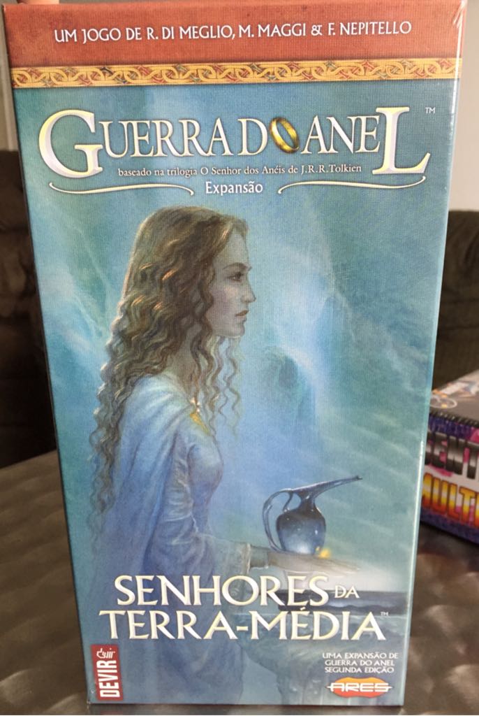 Guerra do Anel - Senhores da Terra-Média  (4) board game collectible [Barcode 7898103590367] - Main Image 1