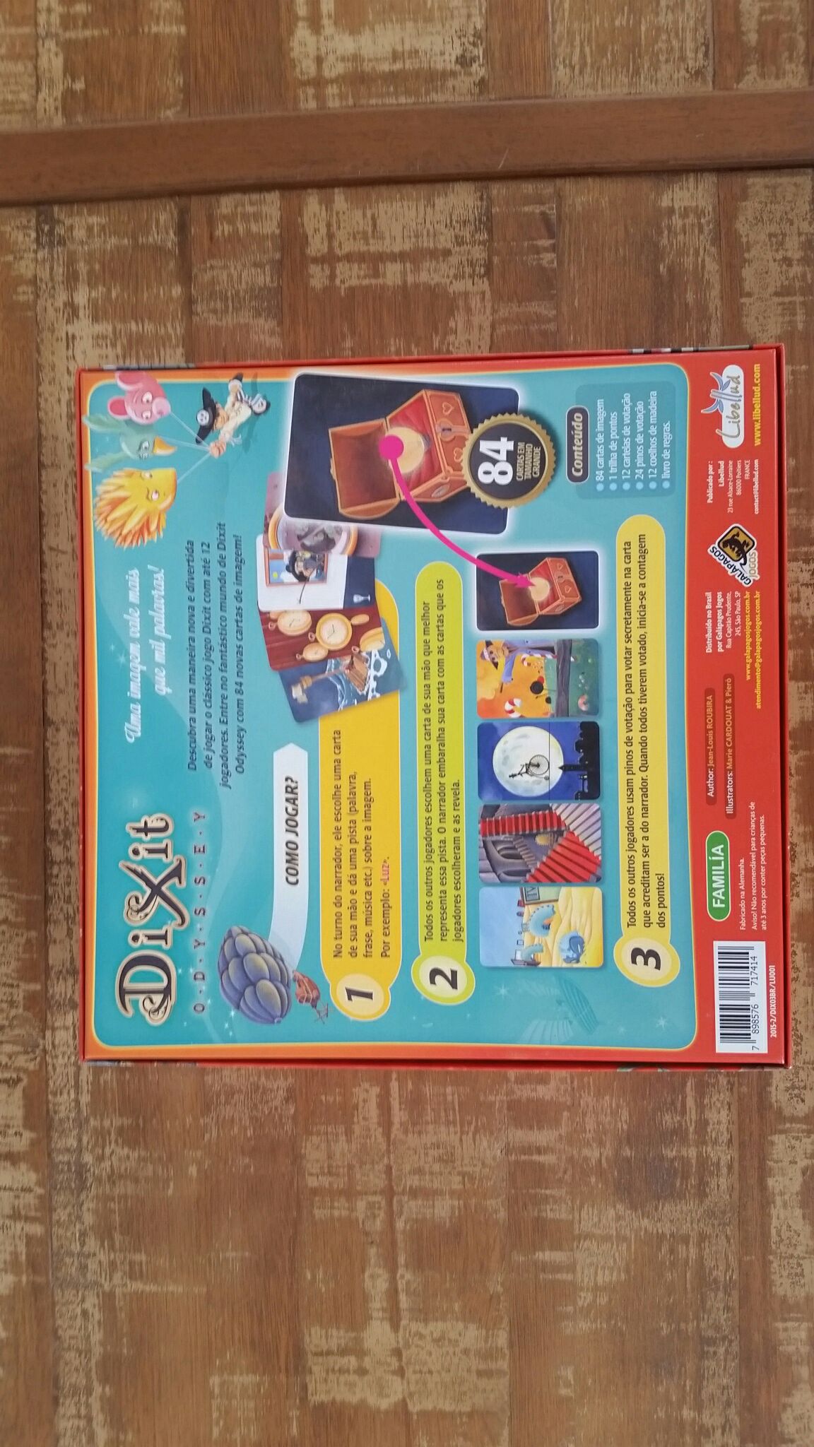Dixit Odyssey  (6) board game collectible [Barcode 7898576717414] - Main Image 2