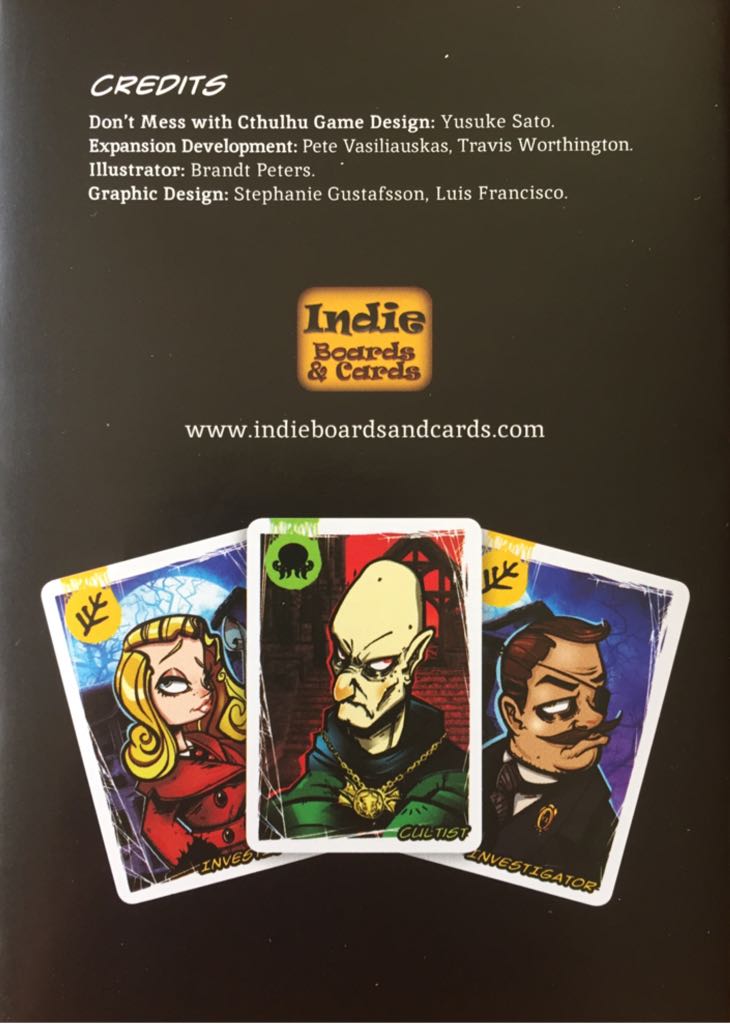 Don’t Mess With Cthulhu: Necronomicon  (3-10) board game collectible [Barcode 792273251189] - Main Image 2