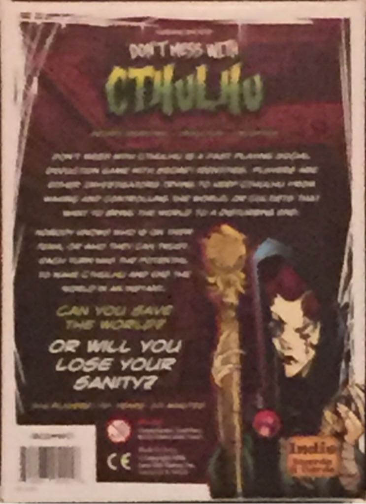 Don’t Mess With Cthulhu Kickstarter Edition  (4-8) board game collectible [Barcode 792273251219] - Main Image 2