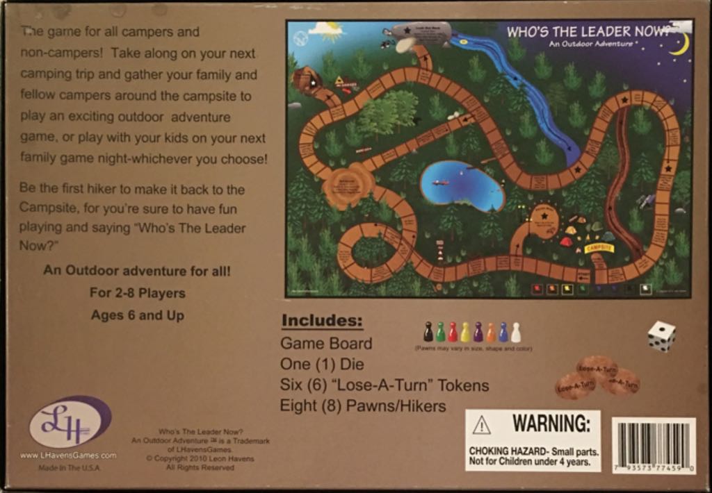Who’s The Leader Now?  (2-8) board game collectible [Barcode 793573774590] - Main Image 2