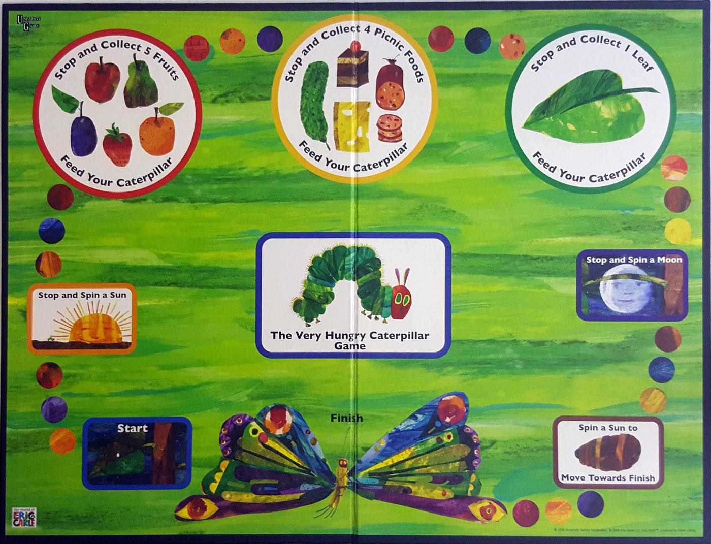 Very Hungry Caterpillar Game, The  (2-4) board game collectible [Barcode 794764012668] - Main Image 3