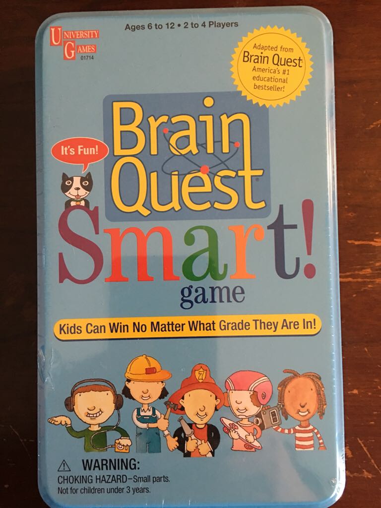 Brain Quest Smart! Game  board game collectible [Barcode 794764017144] - Main Image 1