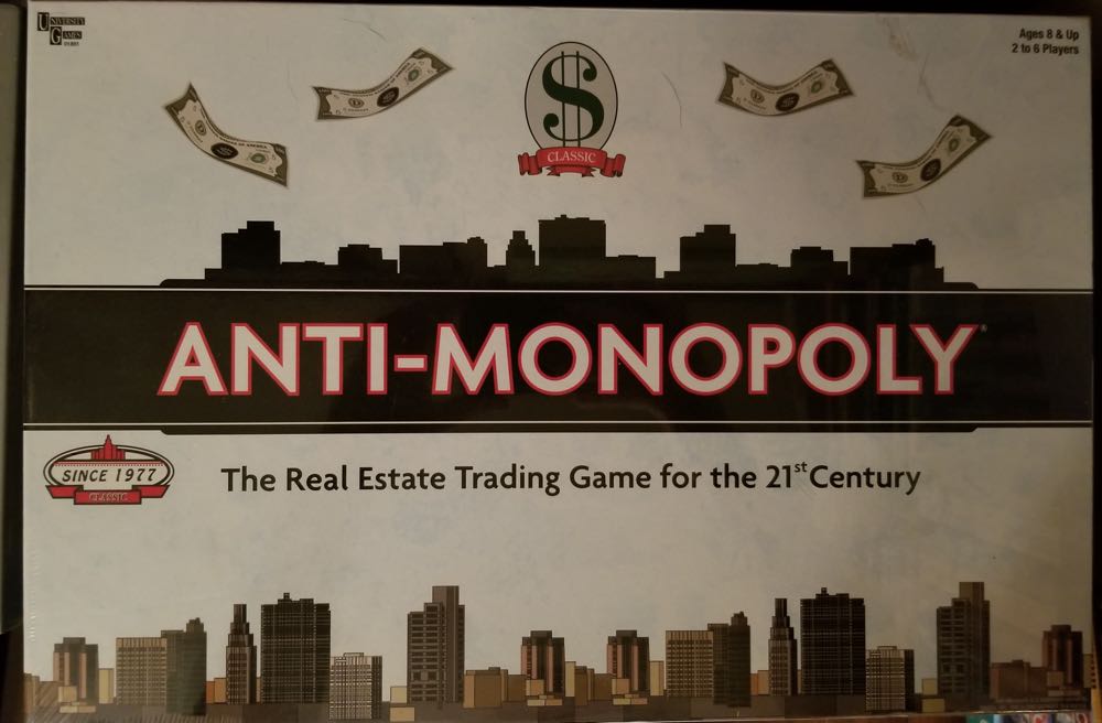 Monopoly Anti-Monopoly  (2-6) board game collectible [Barcode 794764018516] - Main Image 2