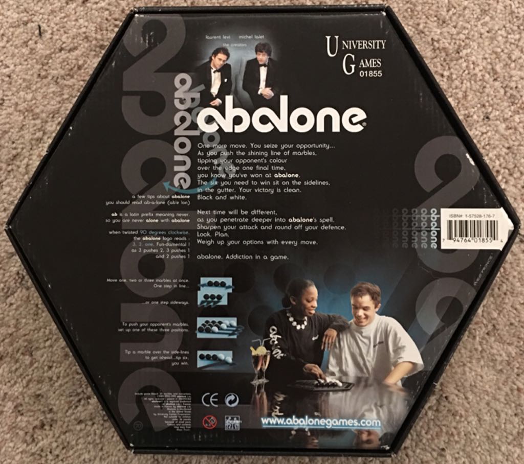 Abalone  (2) board game collectible [Barcode 794764018554] - Main Image 2