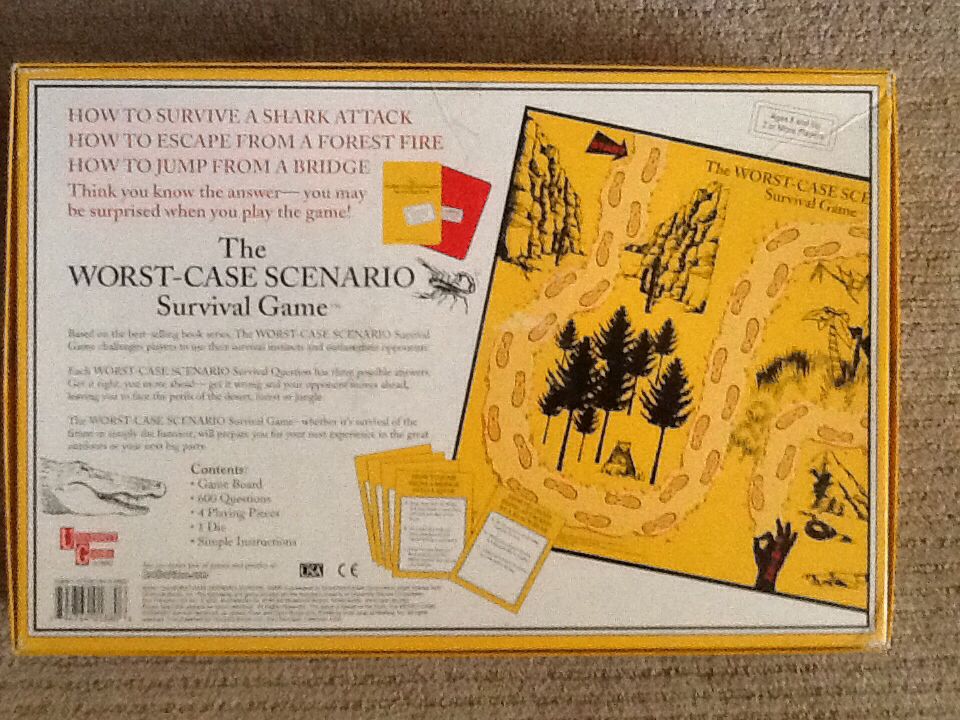 Worse Case Scenario Survival Game  (2 +) board game collectible [Barcode 794764018806] - Main Image 2