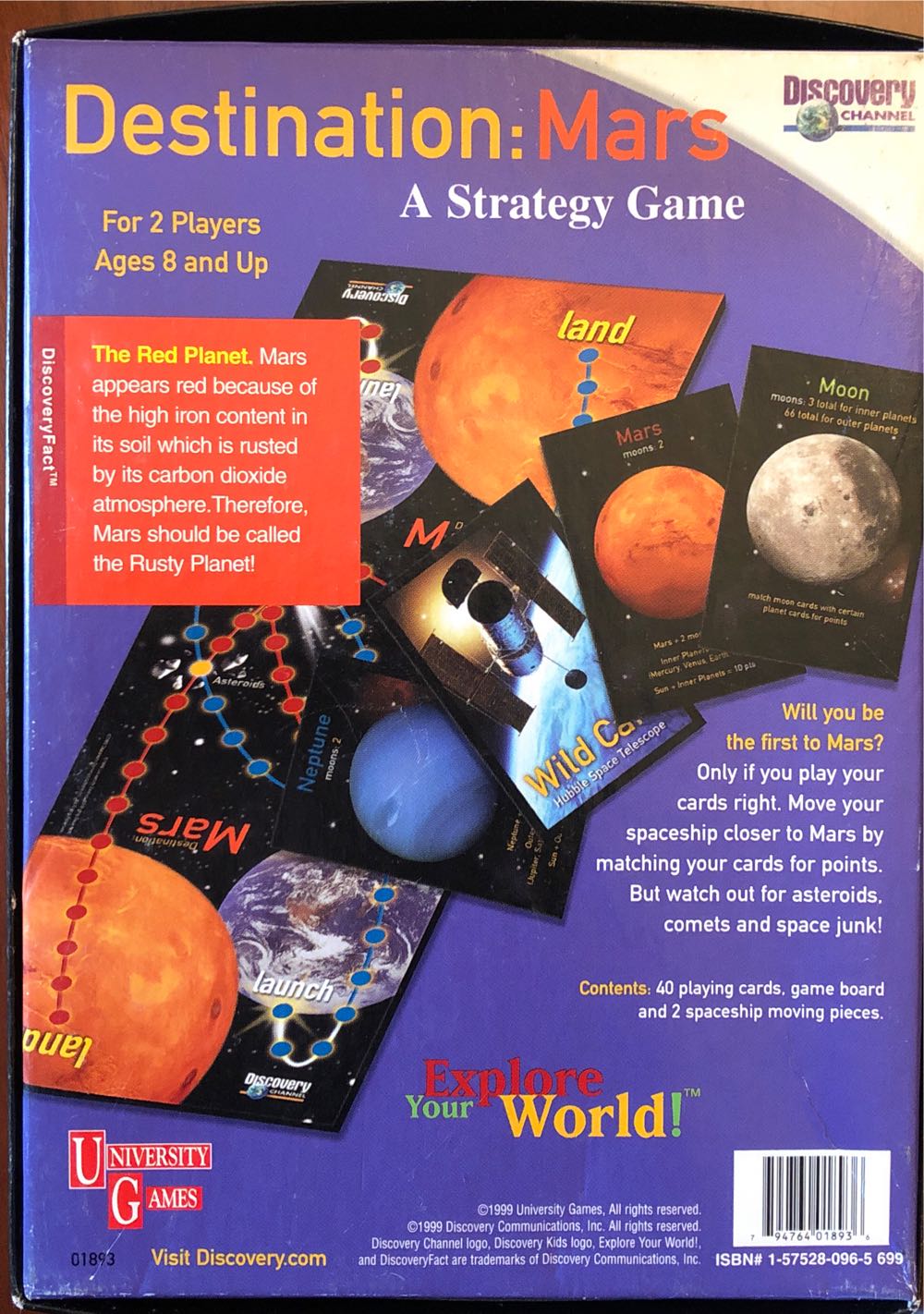 Destination Mars  board game collectible [Barcode 794764018936] - Main Image 2