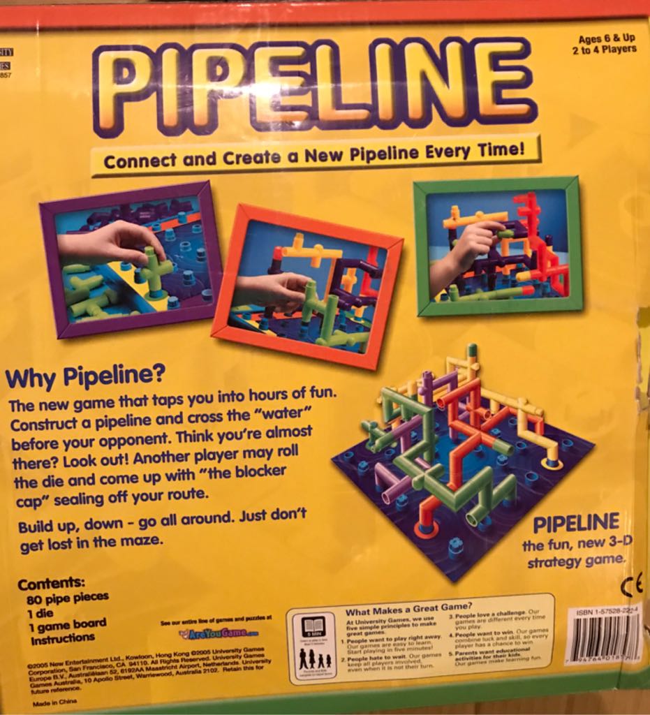 Pipeline  (2-4) board game collectible [Barcode 794764088007] - Main Image 2