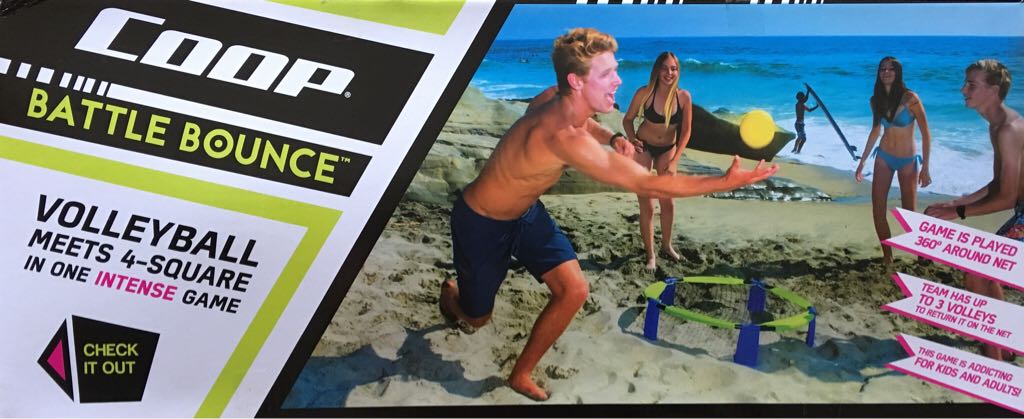 Battle Bounce  (1 on 1 / 2 on 2) board game collectible [Barcode 795861346878] - Main Image 2