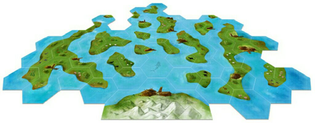 Explorers of The North Sea  (1 to 4) board game collectible [Barcode 797776073023] - Main Image 2