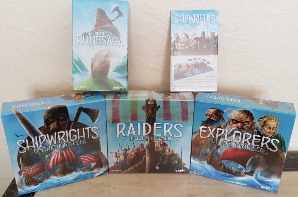 Explorers of The North Sea  (1 to 4) board game collectible [Barcode 797776073023] - Main Image 3