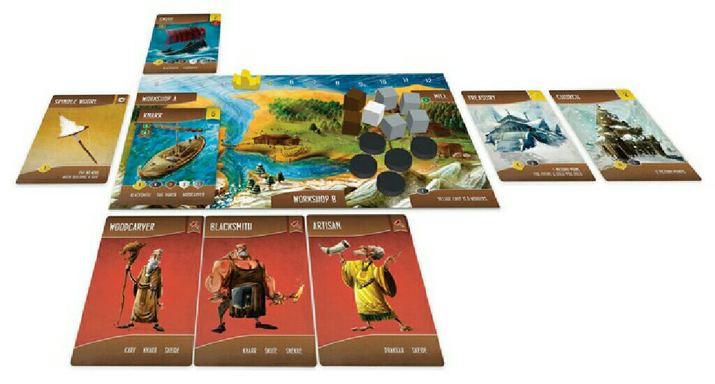 The North Sea: Rune Saga  (2 to 4) board game collectible [Barcode 797776118809] - Main Image 2