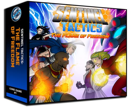 Sentinel Tactics - The Flame Of Freedom  (2-8) board game collectible [Barcode 798304258813] - Main Image 1
