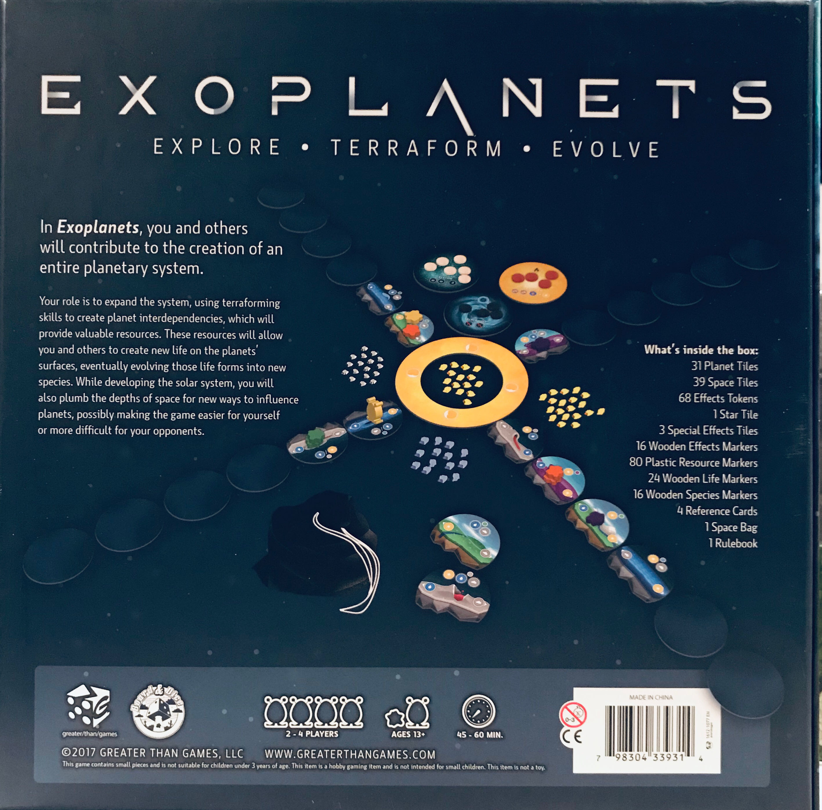 Exoplanets  (2-4) board game collectible [Barcode 798304339314] - Main Image 4