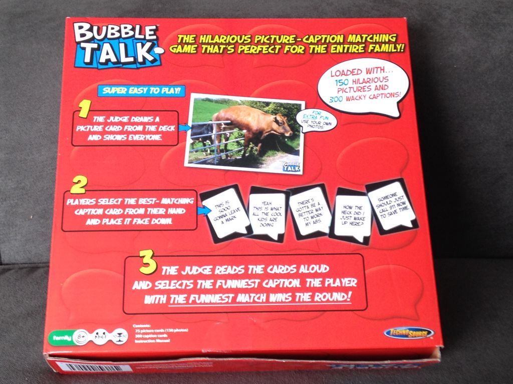 Bubble Talk  (3-8) board game collectible [Barcode 801561009064] - Main Image 2