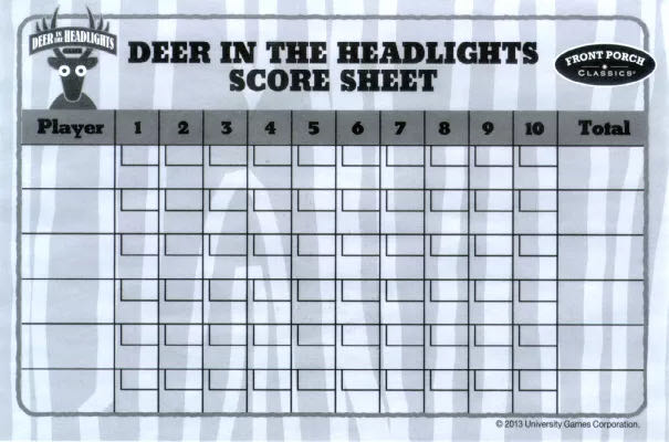 Deer In The Headlights  (2+) board game collectible [Barcode 802221537200] - Main Image 4