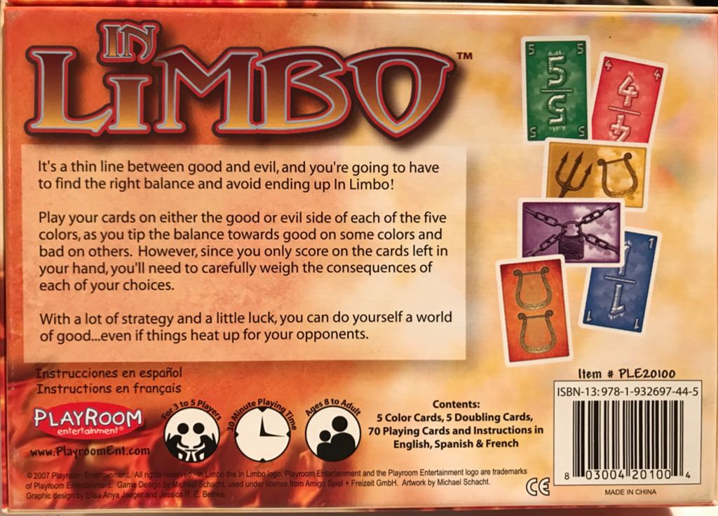 In Limbo  (3-5) board game collectible [Barcode 803004201004] - Main Image 2