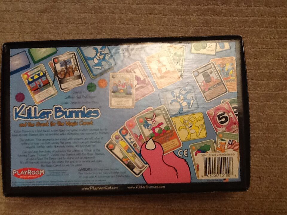 Killer Bunnies  (2-8) board game collectible [Barcode 803004401008] - Main Image 2