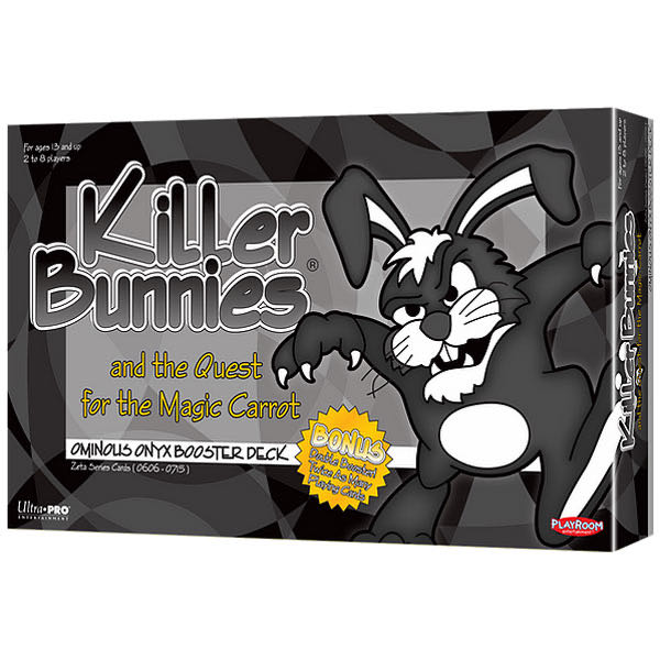 Killer Bunnies Ominous Onyx Booster Deck  (2-8) board game collectible [Barcode 803004491009] - Main Image 3