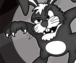 Killer Bunnies Ominous Onyx Booster Deck  (2-8) board game collectible [Barcode 803004491009] - Main Image 4