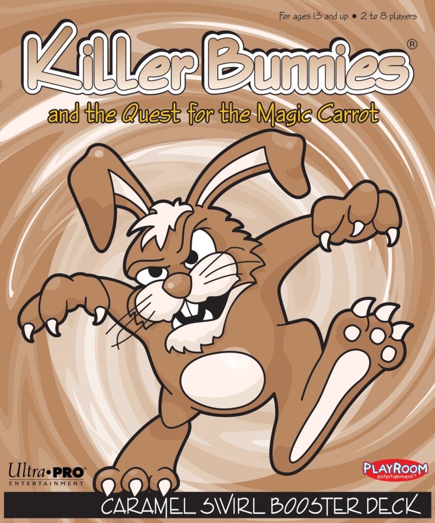 Killer Bunnies Quest Caramel Swirl Booster Deck  (2-8) board game collectible [Barcode 803004491122] - Main Image 2