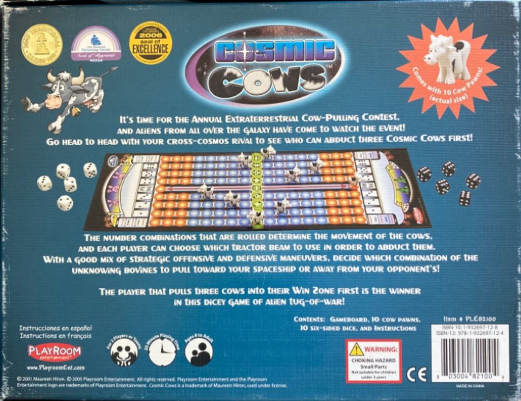 Cosmic Cows  (2) board game collectible [Barcode 803004821004] - Main Image 2