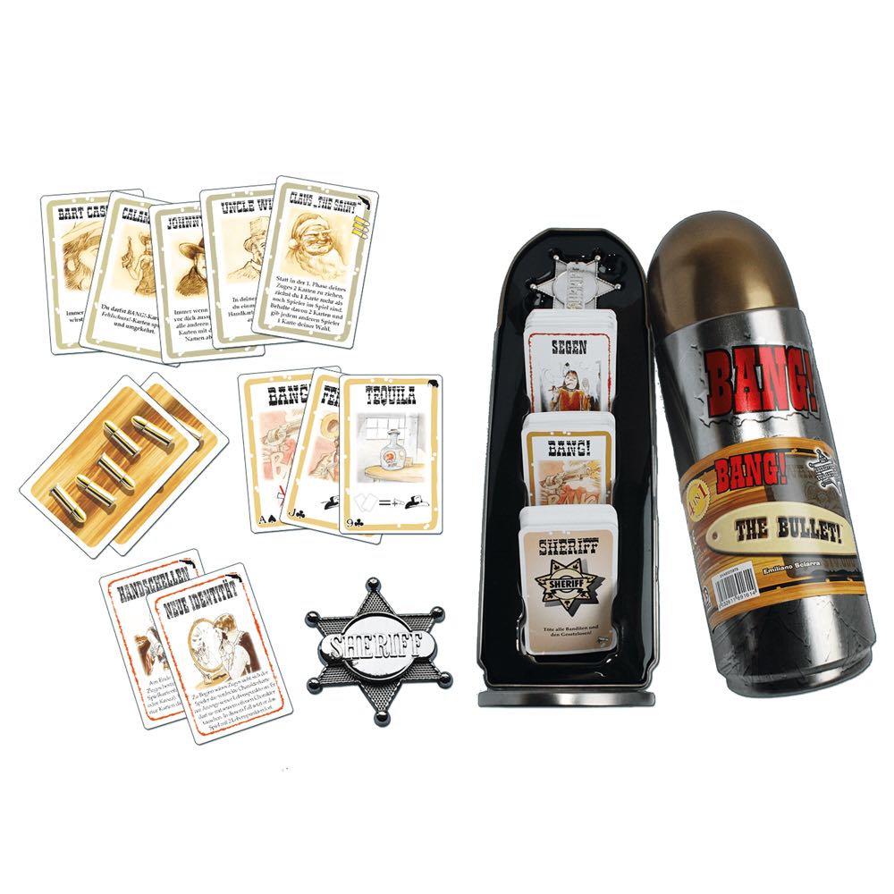 Bang! La Pallottola! The Bullet!  (4-8) board game collectible [Barcode 8032611690211] - Main Image 2