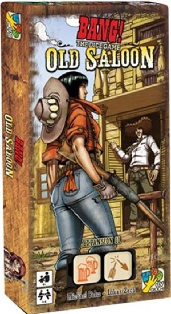 BANG! The Dice Game : Old Saloon Expansion  (3-8) board game collectible [Barcode 8032611691126] - Main Image 2