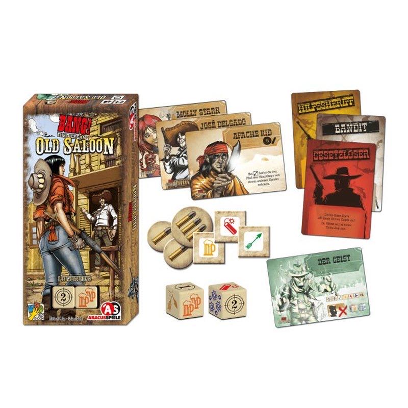 BANG! The Dice Game : Old Saloon Expansion  (3-8) board game collectible [Barcode 8032611691126] - Main Image 3