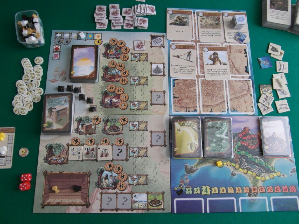 Naufragos  board game collectible [Barcode 8033609530212] - Main Image 2