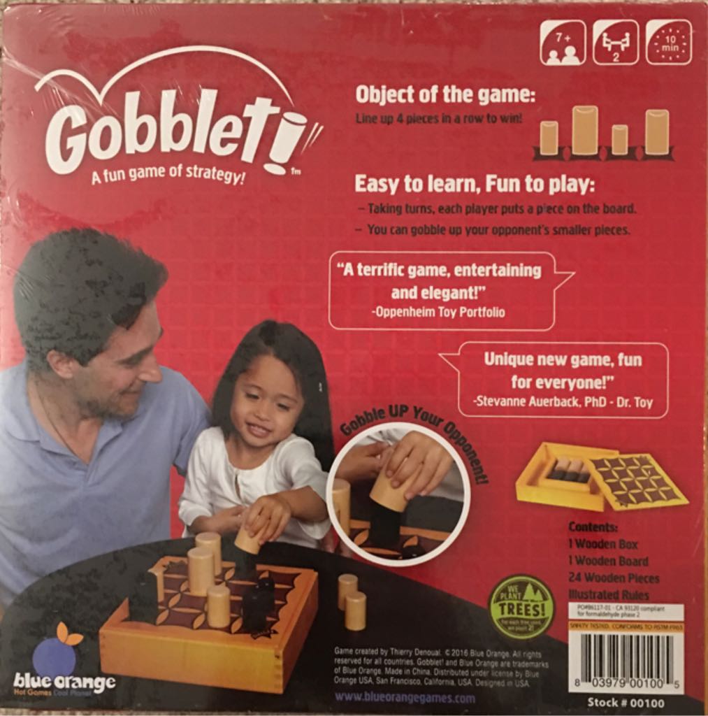 Gobblet  (2) board game collectible [Barcode 803979001005] - Main Image 2