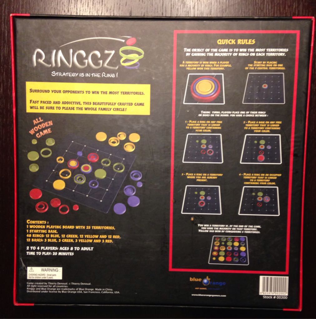 Ringgz  (2-4) board game collectible [Barcode 803979002002] - Main Image 2