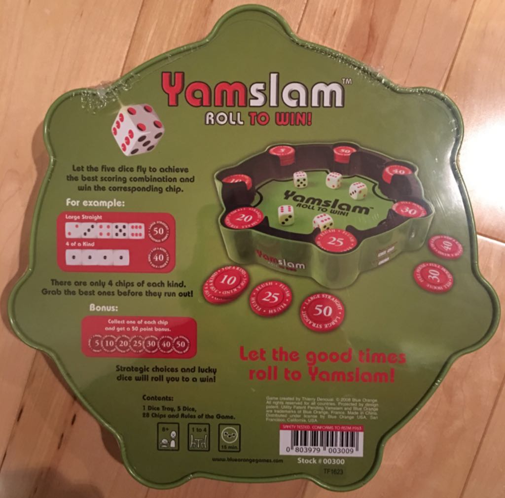 Yamslam  (2-4) board game collectible [Barcode 803979003009] - Main Image 2
