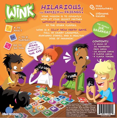 WINK  (3-8) board game collectible [Barcode 803979011004] - Main Image 2