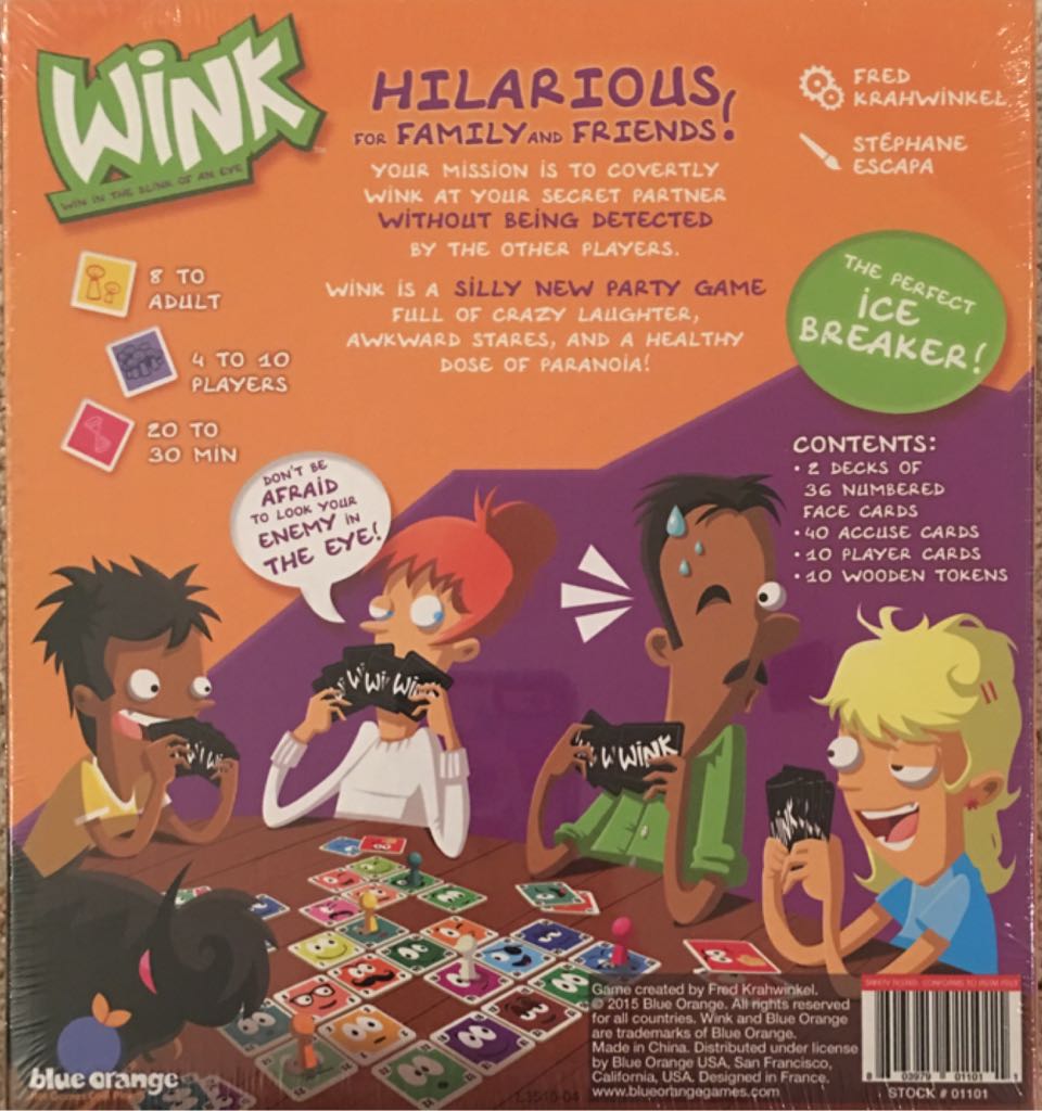 Wink  (4-10) board game collectible [Barcode 803979011011] - Main Image 2
