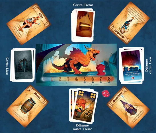 Dragon Run  (2-5) board game collectible [Barcode 803979015002] - Main Image 4