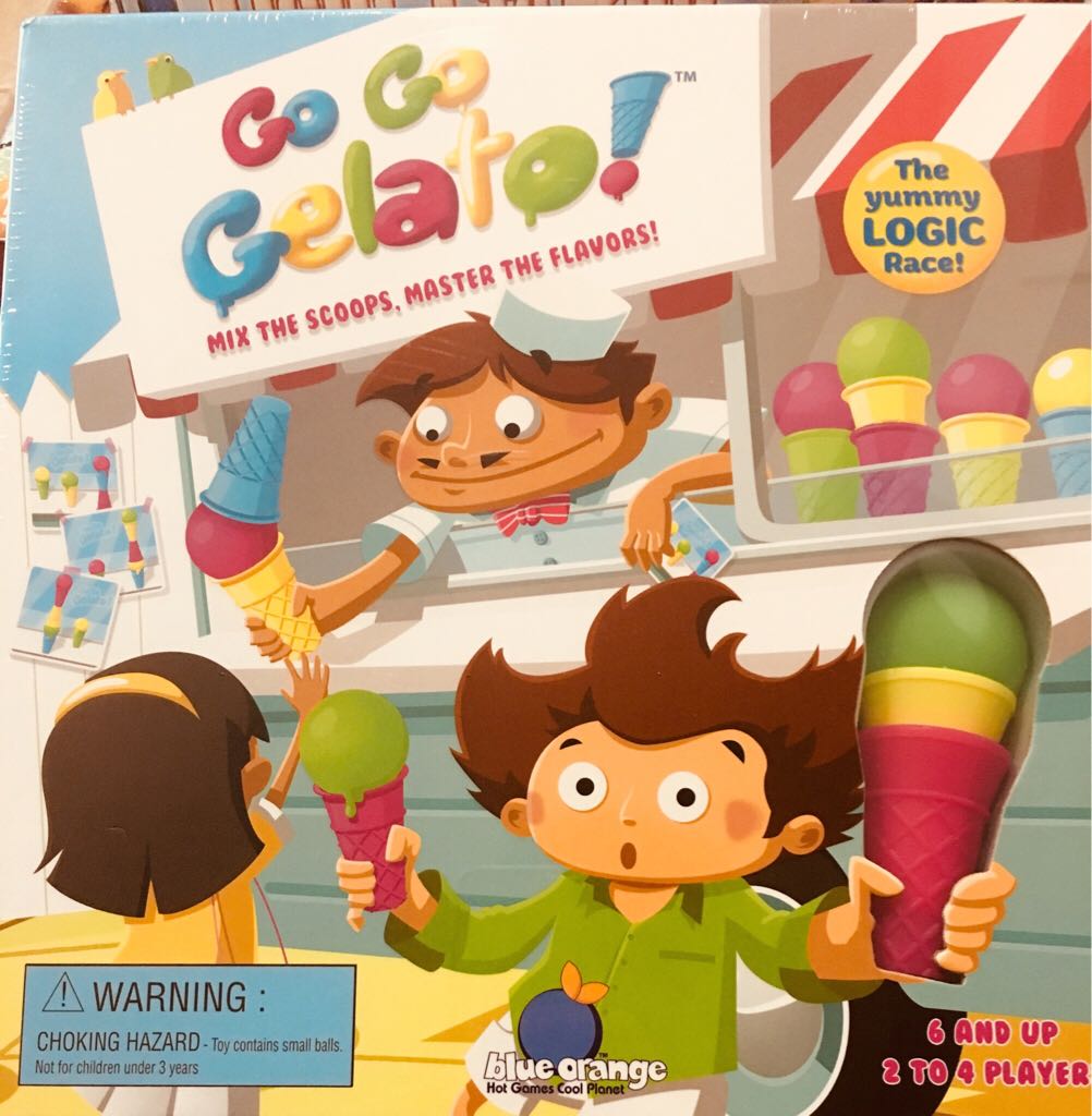 Go Go Gelato!  (4) board game collectible [Barcode 803979046006] - Main Image 1