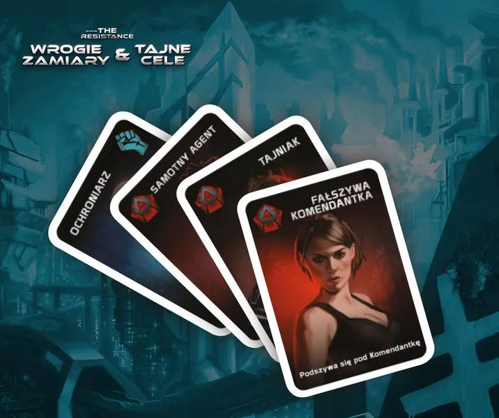 The Resistance: Hidden Agenda & Hostile Intent (KS Edition)  (5-10) board game collectible [Barcode 804551093791] - Main Image 3