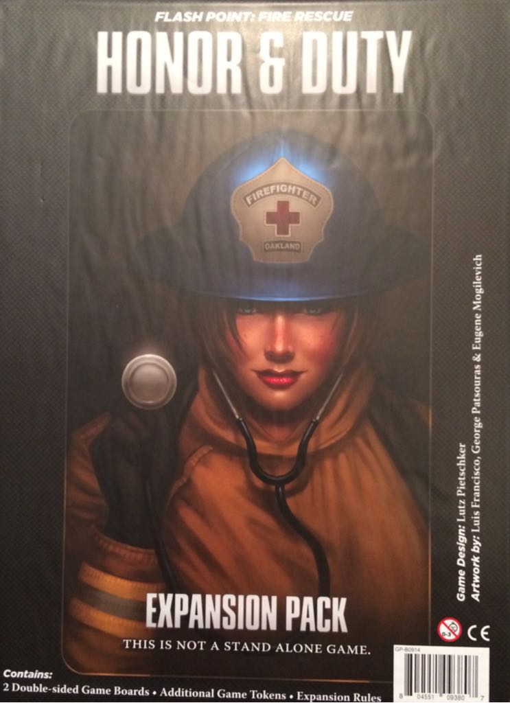 Flash Point: Honor & Duty  (2-6) board game collectible [Barcode 804551093807] - Main Image 1