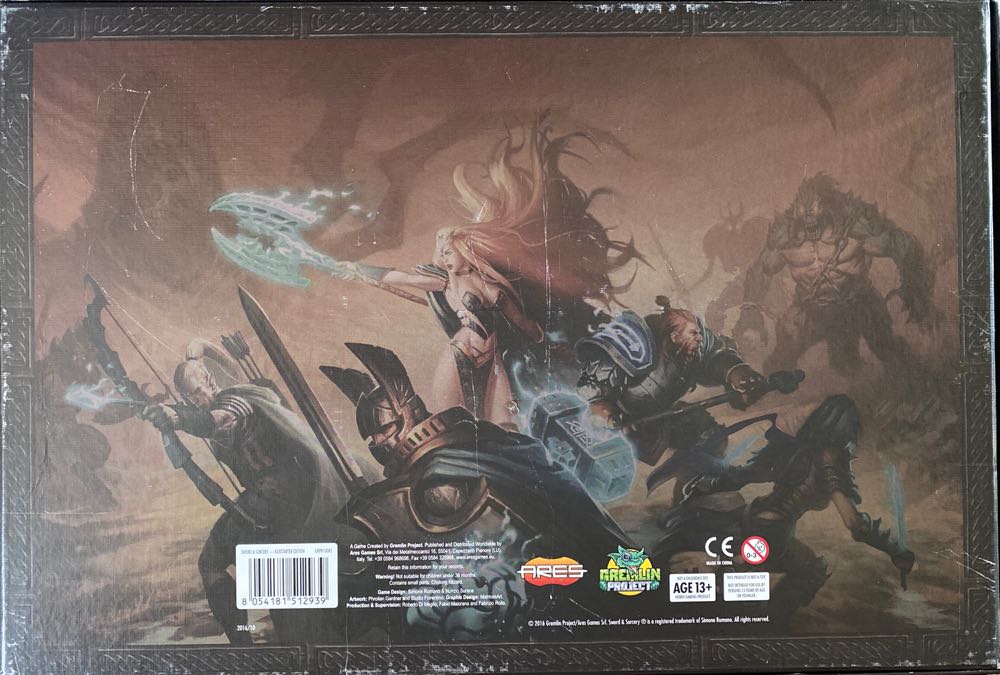 Sword & Sorcery: Immortal Souls KS Edition  (1-5 Players) board game collectible [Barcode 8054181512939] - Main Image 2
