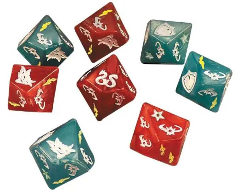 Sword & Sorcery: Custom Dice Pack x2  (1-5) board game collectible [Barcode 8054181513028] - Main Image 3