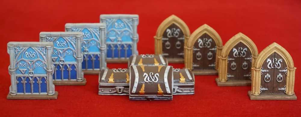 Sword & Sorcery: Doors & Chests  (1-5) board game collectible [Barcode 8054181513035] - Main Image 3