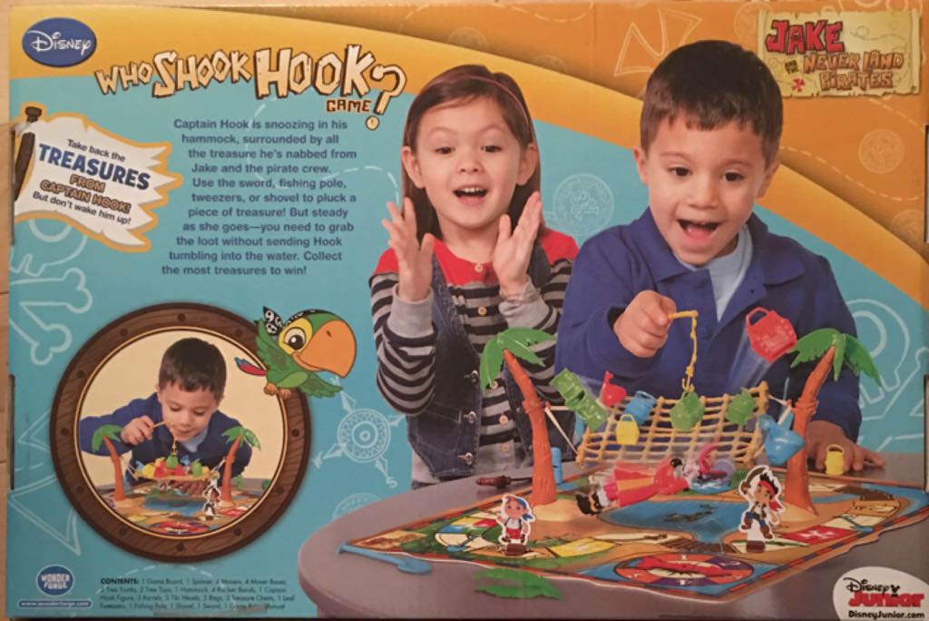Who Shook Hook?  (2-4) board game collectible [Barcode 810558010839] - Main Image 2