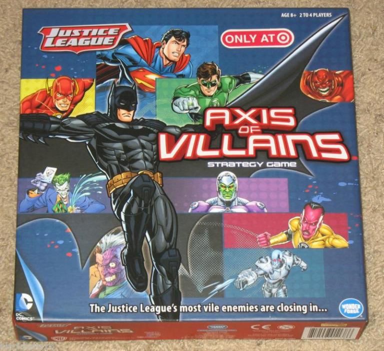 Justice League Axis Of Villains  (2-4) board game collectible [Barcode 810558011386] - Main Image 1