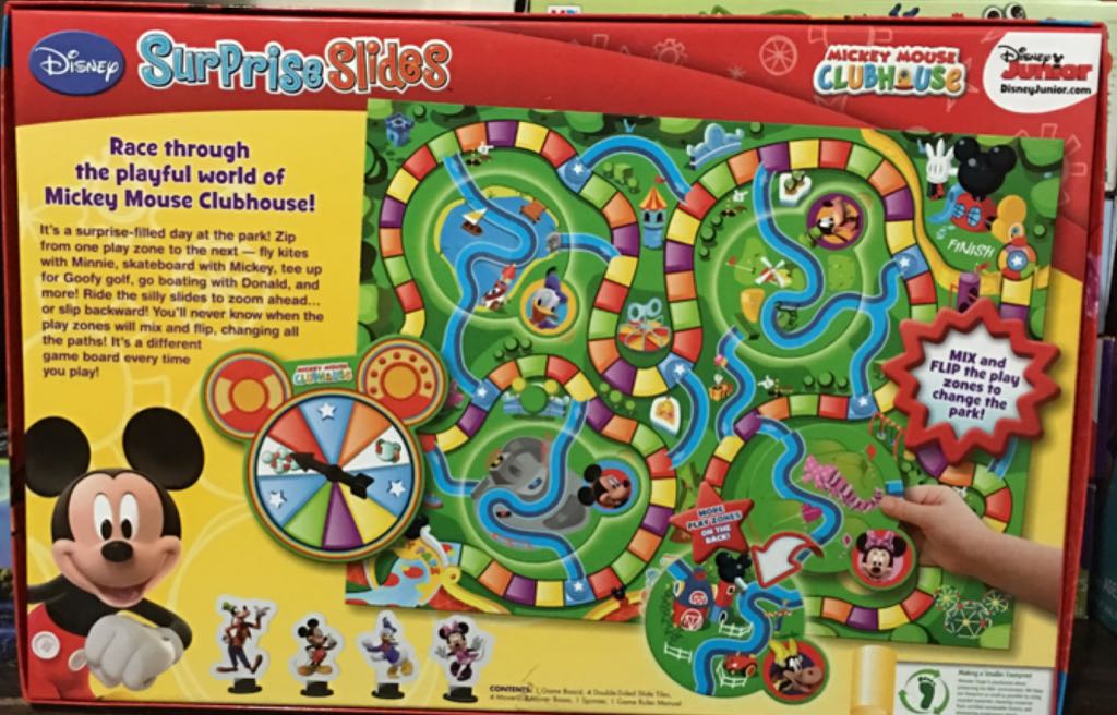 Surprise Slides: Mickey Mouse Clubhouse  (2-4) board game collectible [Barcode 810558011508] - Main Image 2