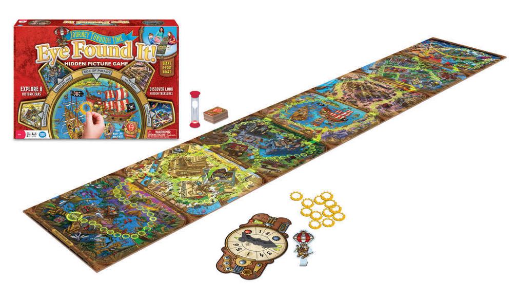 Eye Found It! Journey Through Time  (1-6) board game collectible [Barcode 810558013205] - Main Image 3
